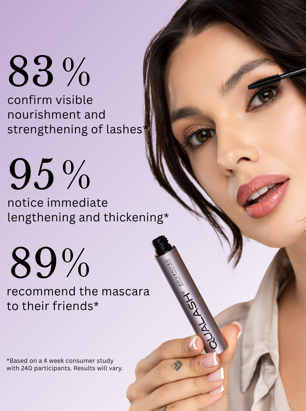 QUALASH Boost Mascara – Volume Max