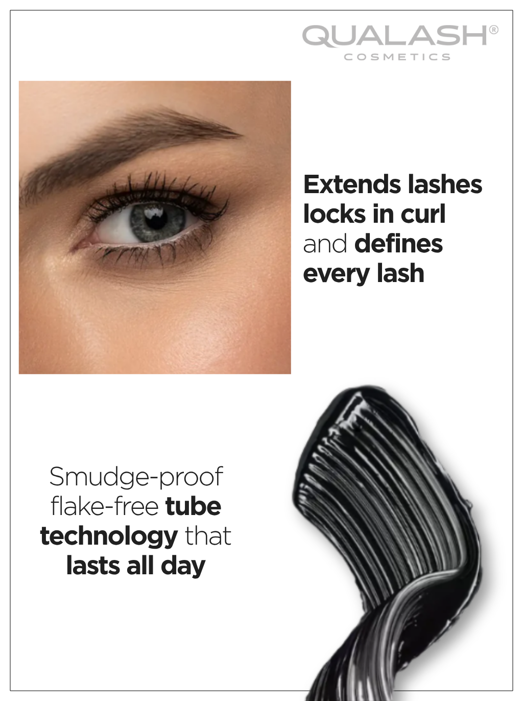 QUALASH Boost Mascara – Curl &amp; Lift